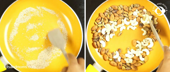 Dry Fruits Laddu or Laddoo for Babies and Kids hindi kannada