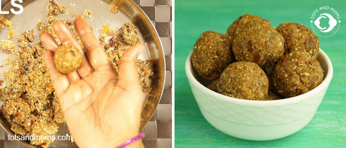 Dry Fruits Laddu or Laddoo for Babies and Kids hindi kannada