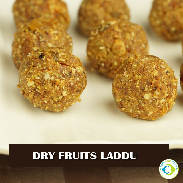 Dry Fruits Laddu or Laddoo for Babies and Kids hindi kannada