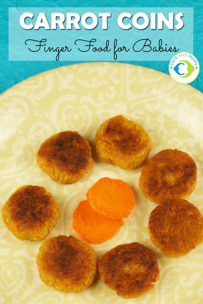 CARROT COINS - IDEAL FINGER FOOD for Babies, Toddlers & Kids