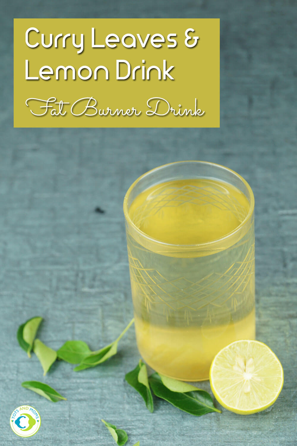 Curry leaves and lemon drink