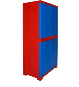 Cello Novelty Big Cupboard - Red and Blue