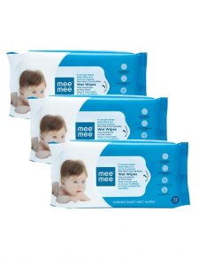 Mee Mee Caring Baby Wet Wipes with Aloe Vera