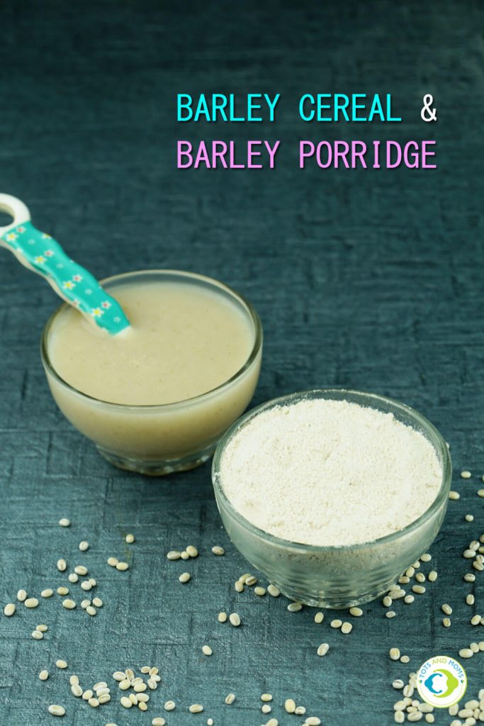Barley Cereal & Barley Porridge for your baby