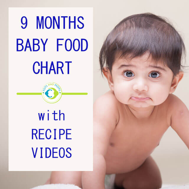 9 Months Indian Baby Food Chart With Recipe Videos