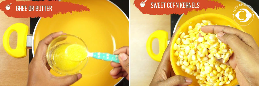Sweet Corn Paneer Chat for Toddlers Kids and Family