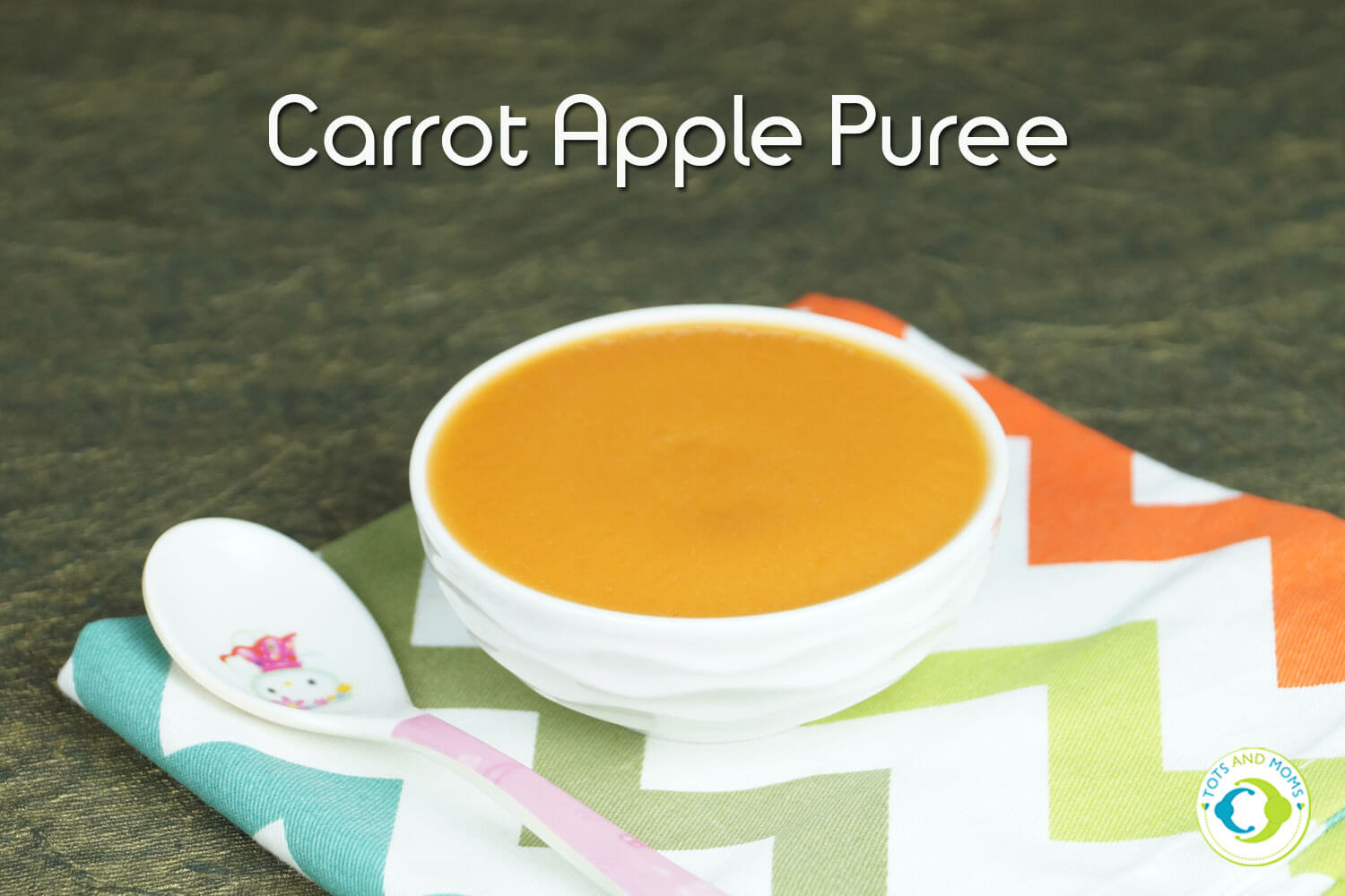 CARROT APPLE PUREE For Babies & Toddlers