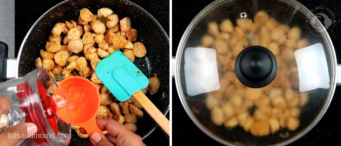 Soya Chunk Fry for babies, kids hindi kannada protein rich