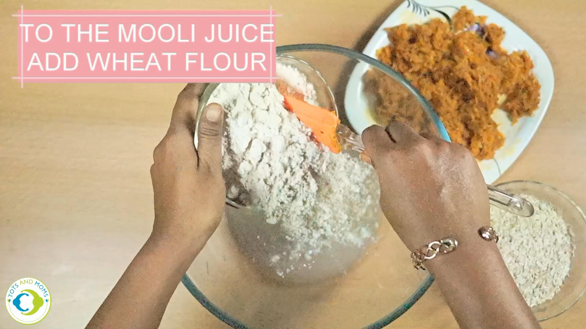 Breakfast varieties with Radish for picky eaters