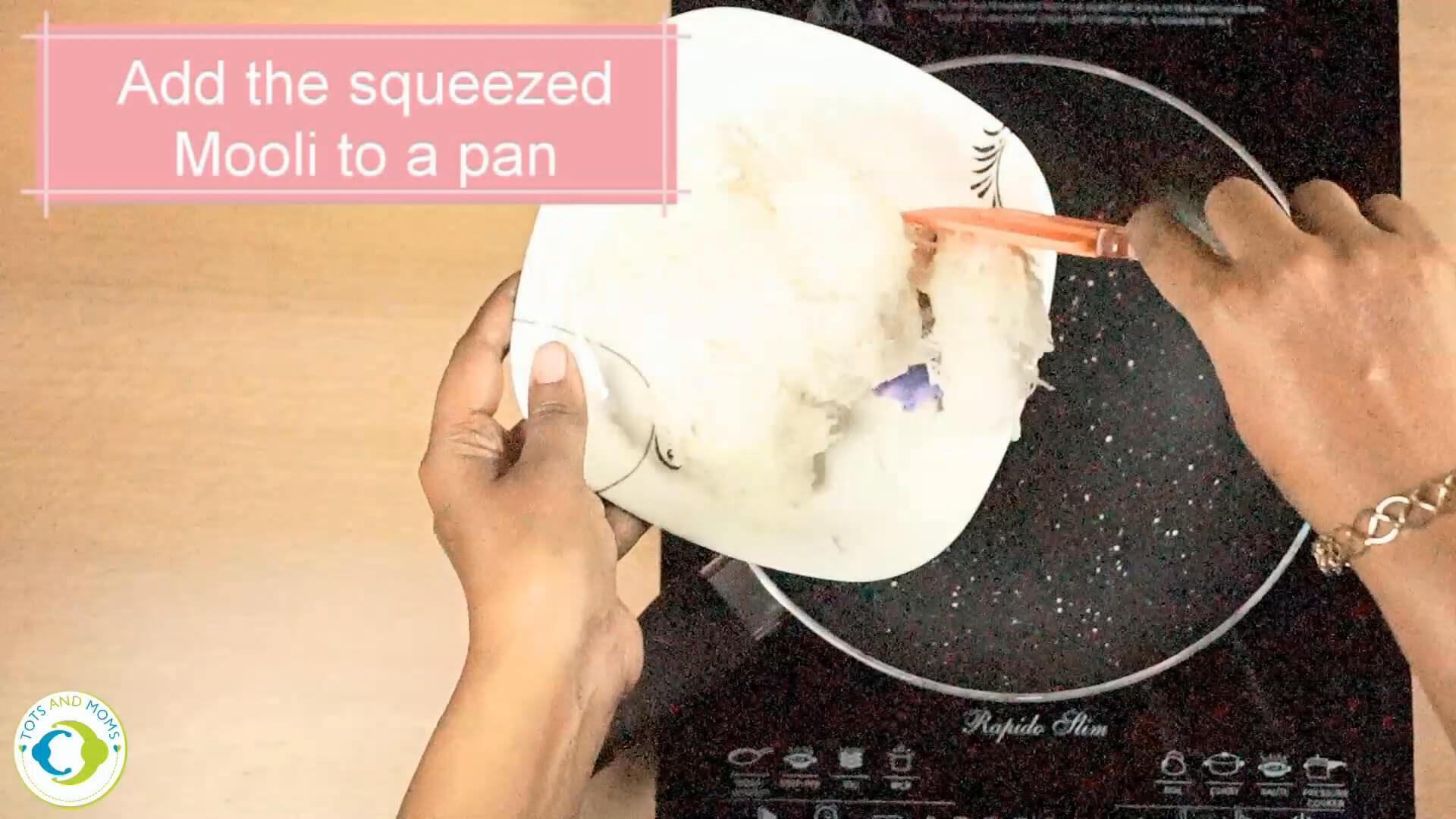 Healthy Breakfast option for family with Oats and Radish