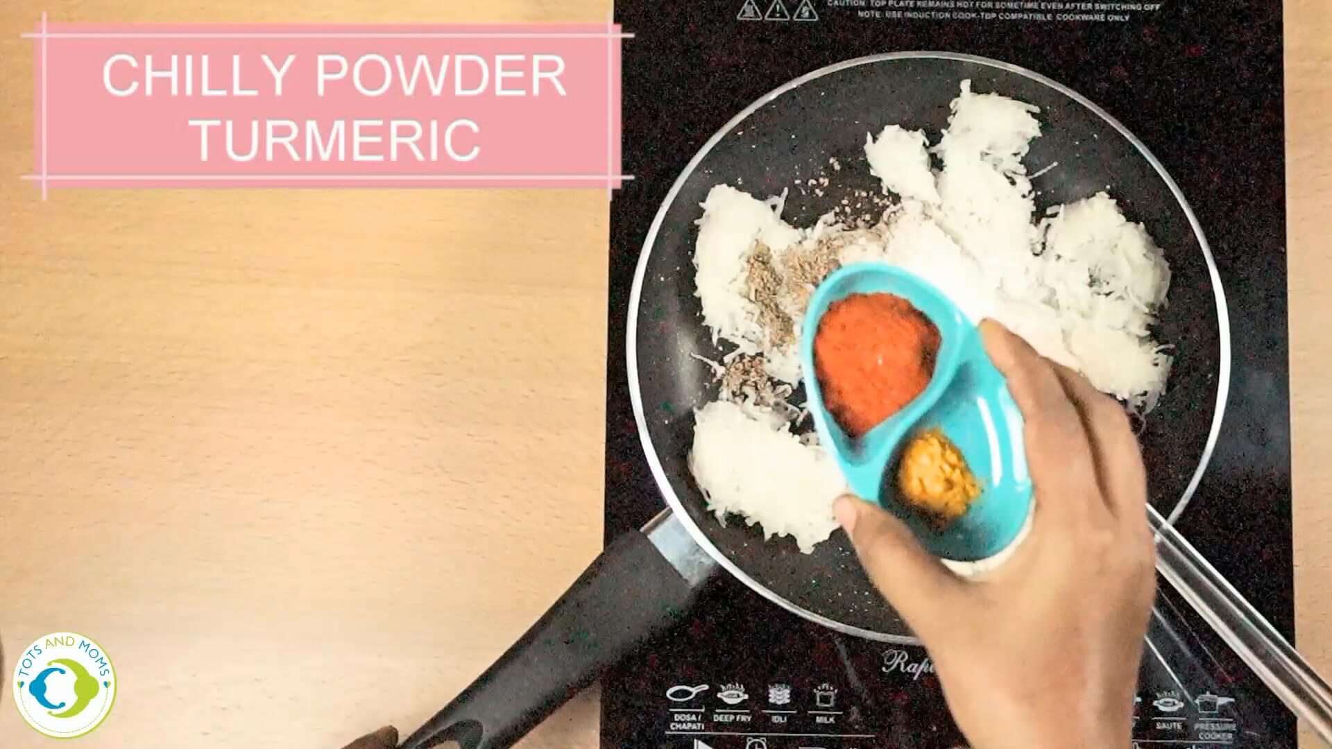 Oats Mooli Paratha for fussy toddlers 