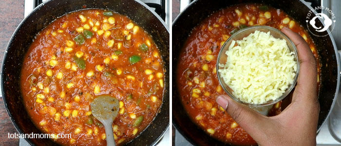 Cheesy Red Sauce Pasta for Kids