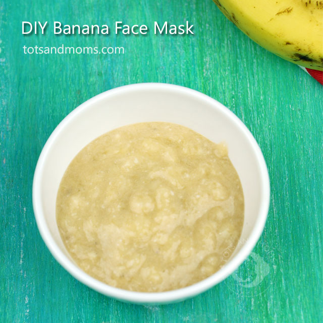 DIY Banana Face Mask for Instant Glow and Dry Skin