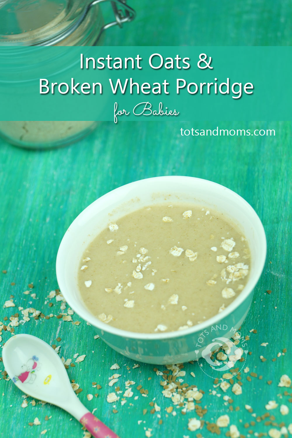 Instant Broken Wheat Porridge for Babies Daliya sari nucchu godi shishu ahara