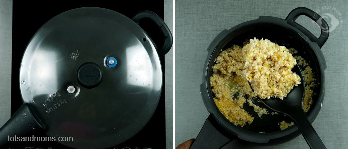 Broken Wheat Pumpkin Porridge for Babies Dalia Recipe in Hindi Kannada