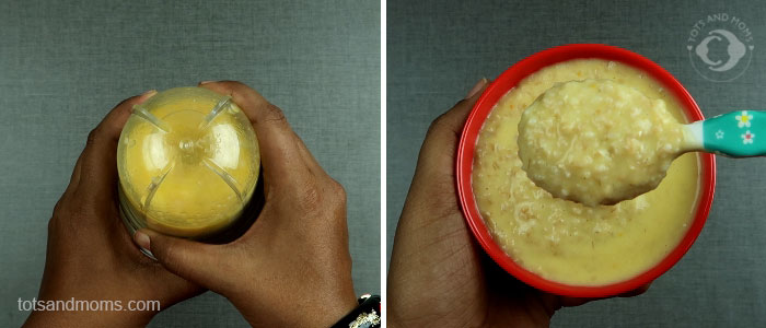 Broken Wheat Pumpkin Porridge for Babies Dalia Recipe in Hindi Kannada