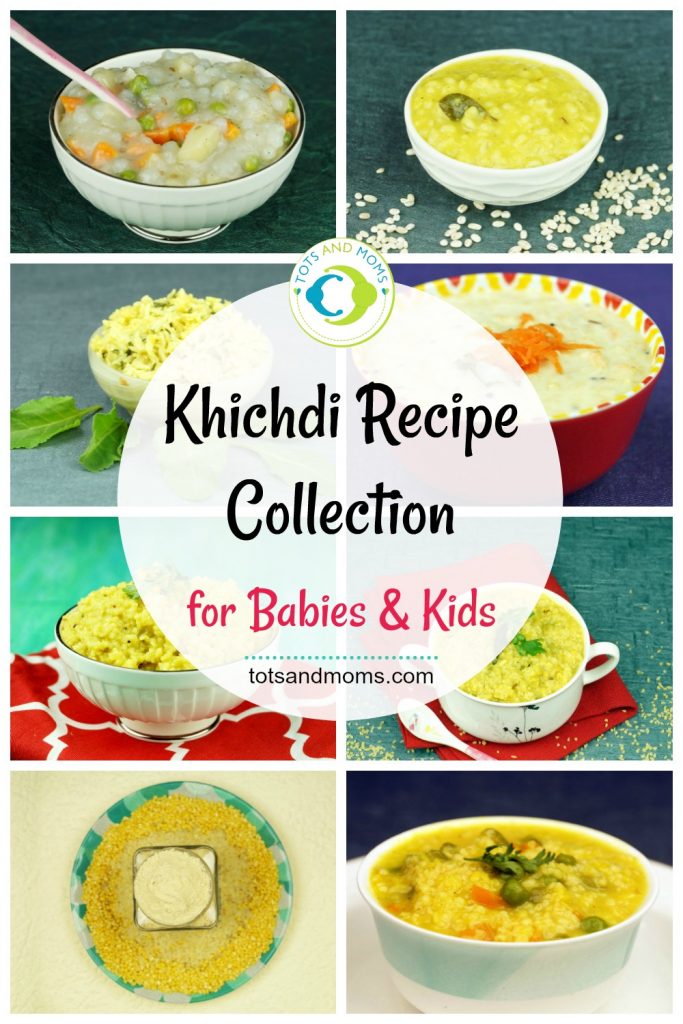 Khichdi Recipes Collection for Babies and Kids kannada hindi