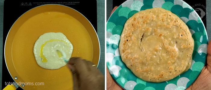 WholeWheat Pancake for Babies & Kids | Breakfast or Snackbox Recipe Kannada Hindi