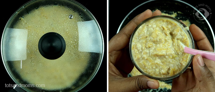 Oats Pumpkin Porridge for Babies, Toddlers & Kids | Hindi Kannada | Oats Recipe for Babies