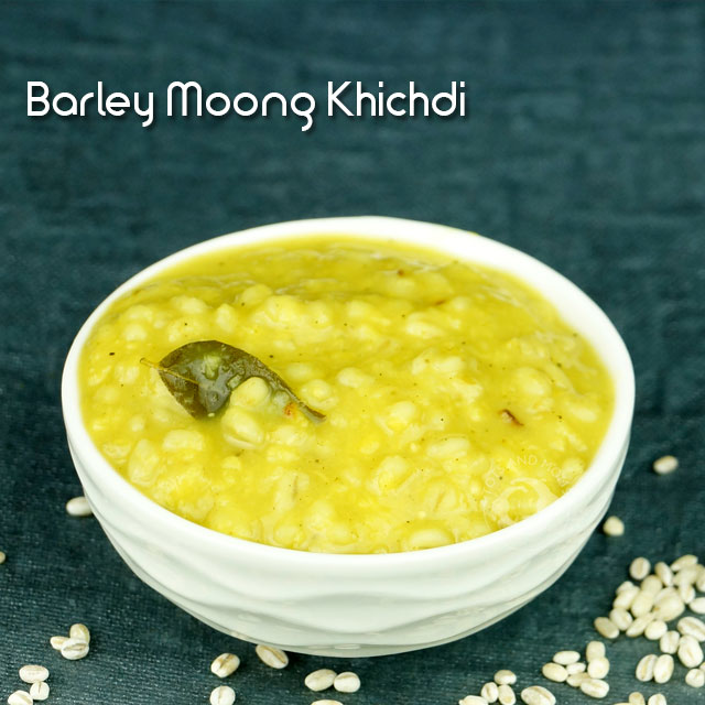Barley Moong Khichdi for babies, kids hindi kannada