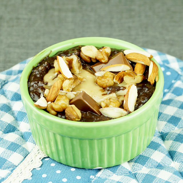 10. Oats-&-Peanut-Butter-Choco-Pudding_oats recipes for babies