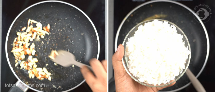Rice Halwa with Coconut Sugar for babies, toddlers and kids, dessert kannada hindi recipe