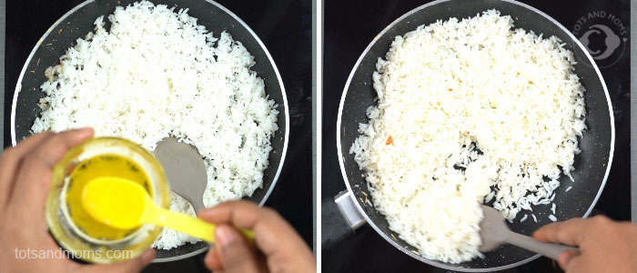 Rice Halwa with Coconut Sugar for babies, toddlers and kids, dessert kannada hindi recipe