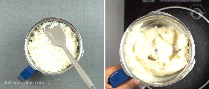 Rice Halwa with Coconut Sugar for babies, toddlers and kids, dessert kannada hindi recipe