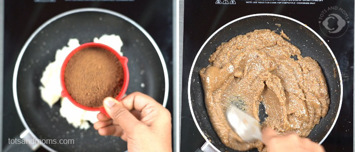Rice Halwa with Coconut Sugar for babies, toddlers and kids, dessert kannada hindi recipe