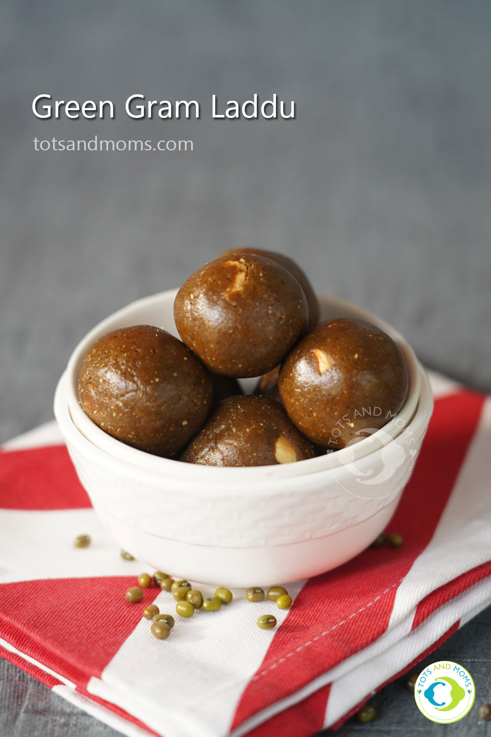 Green Gram Laddu for toddlers & kids hesarukalu hara moong kannada hindi