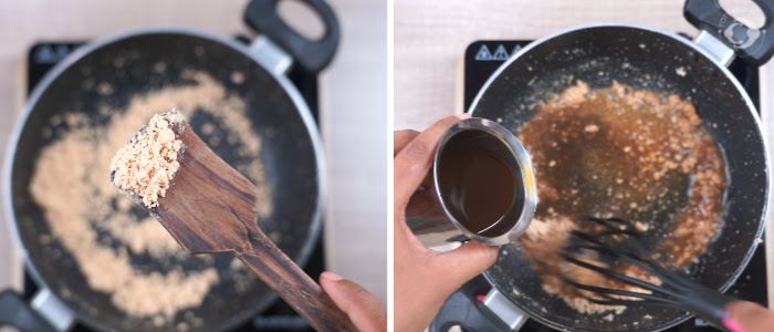 Walnut Jaggery Soup Benefits of Walnut to Babies Benefits of Jaggery to Babies Homemade Walnut Jaggery Soup Healthy Soup for Babies Toddlers and Kids Immunity Boosting Soup Sweet Flavoured Soup Natural Sweetener Soup for Babies Toddlers and Kids Walnut Jaggery