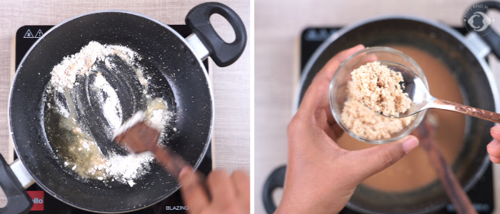 Walnut Jaggery Soup Benefits of Walnut to Babies Benefits of Jaggery to Babies Homemade Walnut Jaggery Soup Healthy Soup for Babies Toddlers and Kids Immunity Boosting Soup Sweet Flavoured Soup Natural Sweetener Soup for Babies Toddlers and Kids Walnut Jaggery