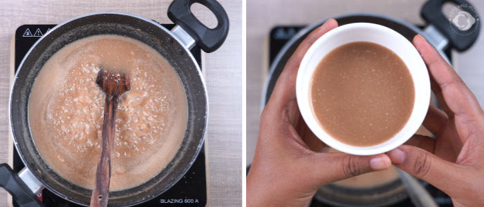 Walnut Jaggery Soup Benefits of Walnut to Babies Benefits of Jaggery to Babies Homemade Walnut Jaggery Soup Healthy Soup for Babies Toddlers and Kids Immunity Boosting Soup Sweet Flavoured Soup Natural Sweetener Soup for Babies Toddlers and Kids Walnut Jaggery