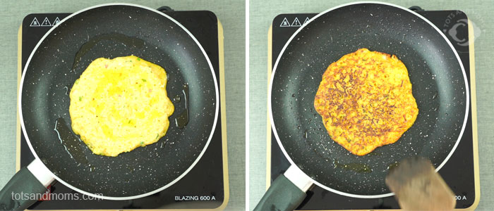 Potato Sooji Pancake Potato Pancake Sooji Pancake Pancake recipes for babies toddlers and kids weight gaining foods potato recipes 8 months baby food finger food for babies