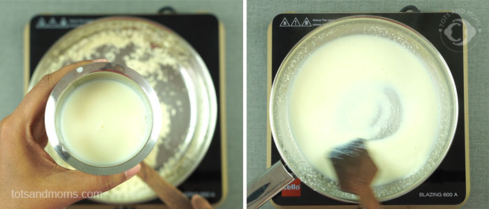 Sooji Porridge Rava Porridge First food for babies solids for babies first solids for babies baby food charts easily digestible food for babies easy homemade porridges 6 months baby food