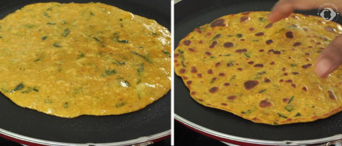 Methi Mooli Paratha Mooli Paratha Methi Paratha Radish Paratha Fenugreek leaves paratha 10 months baby food recipe homemade paratha healthy paratha for the whole family breakfast recipes best food for lactating mother paratha for lactating mothers 