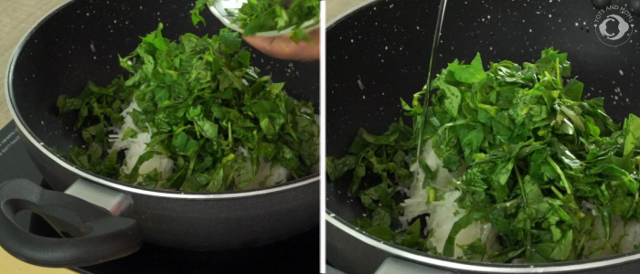 Methi Mooli Paratha Mooli Paratha Methi Paratha Radish Paratha Fenugreek leaves paratha 10 months baby food recipe homemade paratha healthy paratha for the whole family breakfast recipes best food for lactating mother paratha for lactating mothers