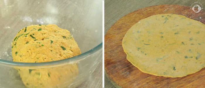 Methi Mooli Paratha Mooli Paratha Methi Paratha Radish Paratha Fenugreek leaves paratha 10 months baby food recipe homemade paratha healthy paratha for the whole family breakfast recipes best food for lactating mother paratha for lactating mothers 