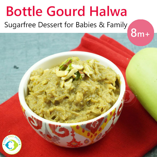 Bottle Gourd Halwa with coconut sugar Lauki ki Halwa Bottle Gourd recipes for babies, kids and toddlers natural sweeteners for babies, toddlers and kids benefits of bottle gourd for babies toddlers and kids healthy dessert for family festive recipes homemade halwa for babies and toddlers