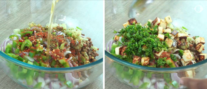 Cow Peas Salad Lobia Salad Black Eyed Peas Salad Breakfast recipes Diet recipe Protein Rich Food Busy Morning Food moms breakfast alasande kalu karamani kayi