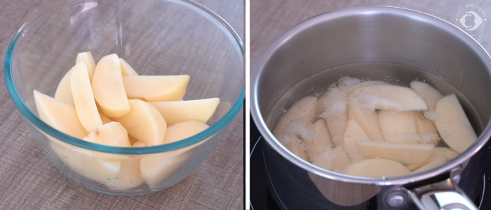 Potato Wedges Quick Snacks under 10 minutes Potato Snacks Delicious Snacks Potato Snacks Homemade Potato Wedges